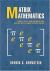 Matrix Mathematics : Theory, Facts, and Formulas with Application to Linear Systems Theory