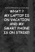 Fun Notebooks and Journals : : What? My Lapton Is on Vacation and My Smart Phone Is on Strike!