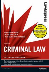 Law Express: Criminal Law (Revision Guide)