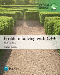 Problem Solving with C++, Global Edition + Mylab Programming with Pearson EText (Package)