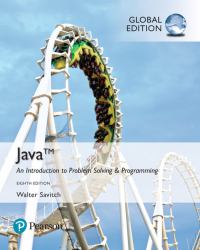 Java: an Introduction to Problem Solving and Programming, Global Edition