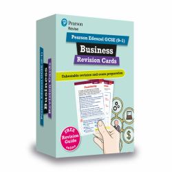 Pearson REVISE Edexcel GCSE Business: Revision Cards Incl. Online Revision and Quizzes - for 2025 and 2026 Exams