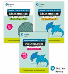 New Pearson Revise Edexcel GCSE Mathematics Foundation Complete Revision and Practice Bundle - 2025 and 2026 Exams