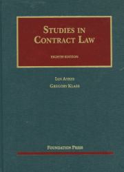 Studies in Contract Law