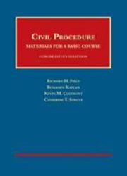 Civil Procedure, Materials for a Basic Course, Concise