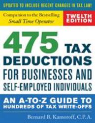 475 Tax Deductions for Busines