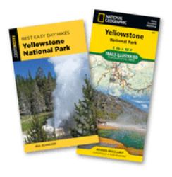 Best Easy Day Hiking Guide and Trail Map Bundle : Yellowstone National Park