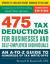 475 Tax Deductions for Businesses and Self-Employed Individuals : An A-to-Z Guide to Hundreds of Tax Write-Offs