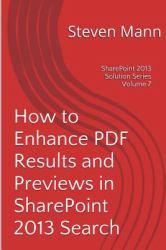 How to Enhance PDF Results and Previews in SharePoint 2013 Search