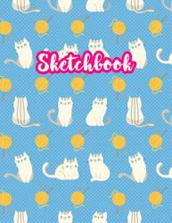 Sketchbook : Cute Drawing Note Pad and Sketch Book for Kids, Girls and Adult - Large 8. 5 X 11 Matte Cover with White Interior (Perfect for Sketching, Coloring, Watercolor, Mixed Media, Doodling, Write and Draw Journal and Notebook)