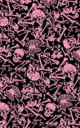 Pink Bones : Johnsons the Modern Outfitters (la Rocka!) - College Ruled Journal / Notebook to Write