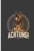 Achtung! : Schutzhund German Shepherd Perfect Lined Notebook/Journal (6 X9 )