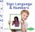 Sign Language and Numbers