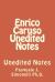 Enrico Caruso Unedited Notes : Unedited Notes